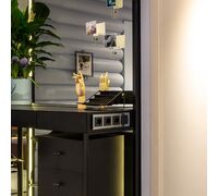 Выключатель одноклавишный (черный матовый) / W1110008