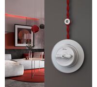 Рамка на 1 пост (белый, Favorit Runda) / WL21-frame-01