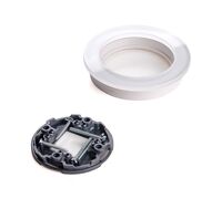 Рамка на 1 пост (белый, Favorit Runda) / WL21-frame-01