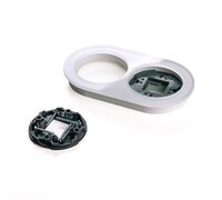 Рамка на 2 поста (белый, Favorit Runda) / WL21-frame-02