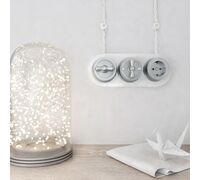 Рамка на 3 поста (белый, Favorit Runda) / WL21-frame-03