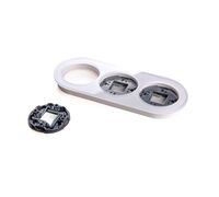 Рамка на 3 поста (белый, Favorit Runda) / WL21-frame-03