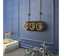 Переключатель одноклавишный Retro (Бронзовый) / W5712012