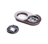 Рамка на 2 поста (коричневый, Favorit Runda) / WL21-frame-02