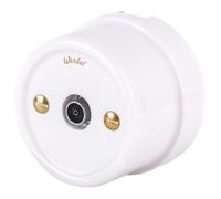 Винты для распределительной коробки / TV розетки 2 шт. (золото) Ретро / WL18-22-01