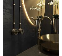 Выключатель на 4 положения двухклавишный Retro (Бронзовый) / WL19-01-05