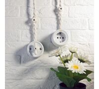 Ретро кабель витой 3х2,5 (белый) / W6453601