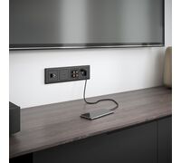 Розетка HDMI (черный матовый) / W1186008