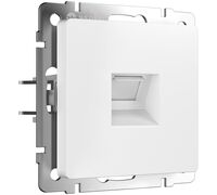 Розетка Ethernet RJ-45 (белый матовый) / W1181061