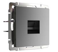 Розетка Ethernet RJ-45 (графит матовый) / W1181064