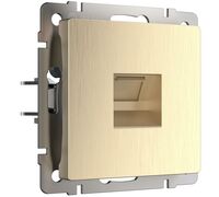 Розетка Ethernet RJ-45 (шампань рифленый) / W1181010