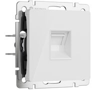 Розетка Ethernet RJ-45 (белый акрил) / W1181041