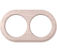 Рамка на 3 поста (беленый дуб, Legend) / WL15-frame-03