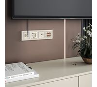 Розетка HDMI (слоновая кость) / WL03-60-11