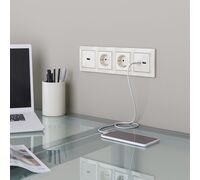 Розетка HDMI (слоновая кость) / WL03-60-11