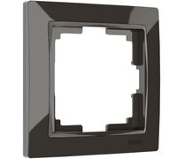 Рамка на 1 пост (серо-коричневый, Basic) / W0012007