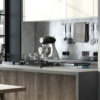 Розетка двойная с заземлением Gallant (черный/хром) / W5072135