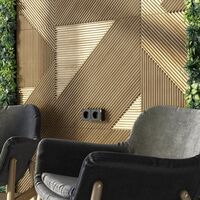 Розетка с заземлением Gallant (черный/хром) / W5071035