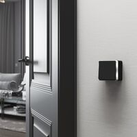 Выключатель одноклавишный Gallant (черный/хром) / W5010035