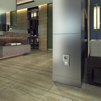 Розетка с заземлением (серебряный) / W1171006