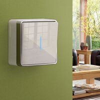 Выключатель одноклавишный с подсветкой Gallant (слоновая кость) / W5010103