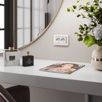 Рамка для двойной розетки (белый/золото, Snabb) / W0081933