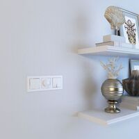 Клавиша для выключателя перекрестного (белый, Hammer) / W1219001