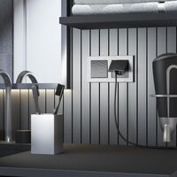 Клавиша для выключателя перекрестного (черный, Hammer) / W1219008