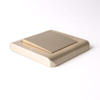 Клавиша для выключателя перекрестного (шампань рифленый) / W1119010