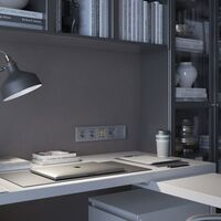 Накладка для розетки HDMI (серебряный, Hammer) / W1296006