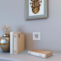 Накладка для розетки USB (белый, Hammer) / W1279501