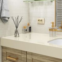 Рамка для двойной розетки (слоновая кость/золото, Snabb) / W0081932