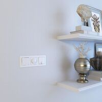 Рамка на 3 поста (белый, Hammer) / W0032401