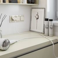 Выключатель одноклавишный (слоновая кость) / W1110003