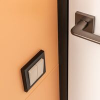 Выключатель двухклавишный (слоновая кость) / W1120003