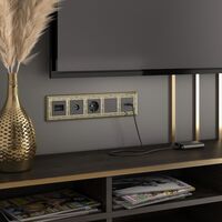 Заглушка (черный матовый) / W1159208