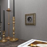 Рамка на 1 пост (бронза, Antik) / W0011512