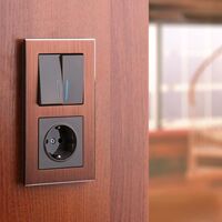 Рамка на 2 поста (коричневый алюминий, Aluminium) / W0021714