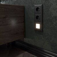 Рамка на 3 поста (черный матовый, Fiore) / W0032208