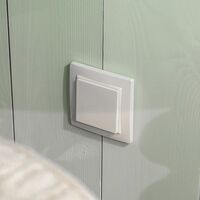 Рамка на 1 пост (белый, Basic) / W0012001