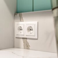 Рамка на 2 поста (белый, Basic) / W0022001