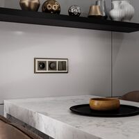 Накладка для диммера (бронзовый) / WL12-DM-CP