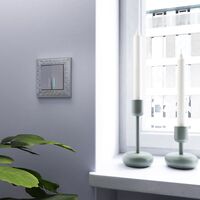 Рамка на 1 пост (матовый хром, Antik) / WL07-Frame-01