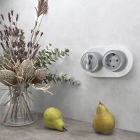 Рамка на 2 поста (белый, Favorit Runda) / WL21-frame-02