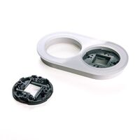 Рамка на 2 поста (белый, Favorit Runda) / WL21-frame-02