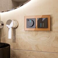 Рамка на 2 поста (бронзовый, Favorit) / WL01-Frame-02