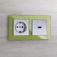 Рамка на 2 поста (фисташковый, Favorit) / WL01-Frame-02