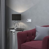 Рамка на 2 поста (матовый хром, Antik) / WL07-Frame-02