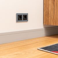 Рамка на 2 поста (серый, Favorit) / W0021115