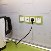 Рамка на 4 поста (фисташковый, Favorit) / WL01-Frame-04